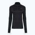Női futó pulóver Mizuno Active Warm Half Zip fekete