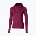 Női futó pulóver Mizuno Active Warm Hooded dark purple