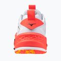 Mizuno Wave Stealth Neo 2 fehér/gyöngykorall 2/citrus kézilabdacipő 3