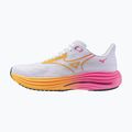 Mizuno Wave Rider 28 futócipő white/tang orange/pink tetra 8