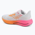 Mizuno Wave Rider 28 futócipő white/tang orange/pink tetra 3