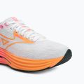 Mizuno Wave Rider 28 futócipő white/tang orange/pink tetra 7