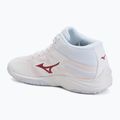 Női röplabdacipő Mizuno Lightning Select Mid white/rose elegance/lava falls 3