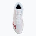 Női röplabdacipő Mizuno Lightning Select Mid white/rose elegance/lava falls 5