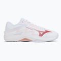 Női röplabdacipő Mizuno Lightning Select white/rose elegance/lava falls 2