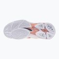 Női röplabdacipők Mizuno Wave Lightning Pro Mid white/rose elegance/lava falls 2