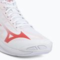 Női röplabdacipők Mizuno Wave Lightning Pro Mid white/rose elegance/lava falls 7