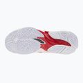 Női röplabdacipő Mizuno Wave Lightning Elite Mid white/rose elegance/lava falls 2