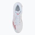 Női röplabdacipő Mizuno Wave Lightning Elite Mid white/rose elegance/lava falls 5