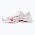 Női röplabdacipő Mizuno Wave Lightning Elite White/Rose Elegance/Lava Falls 8