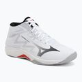 Röplabdacipő Mizuno Lightning Select Mid white/black/fiery red