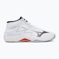 Röplabdacipő Mizuno Lightning Select Mid white/black/fiery red 2