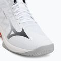 Röplabdacipő Mizuno Lightning Select Mid white/black/fiery red 7