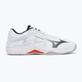 Röplabdacipő Mizuno Lightning Select white/black/fiery red 2