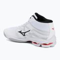 Röplabda cipő Mizuno Wave Lightning Pro Mid white/black/fiery red 3