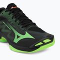 Röplabdacipő Mizuno Wave Lightning Pro black/gloving apple/mandarin orange 7
