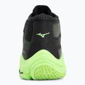 Röplabda cipő Mizuno Wave Lightning Elite Mid black/glowing apple/mandarin orange 6