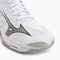 Röplabdacipő Mizuno Wave Lightning Elite Mid white/black/fiery red 7