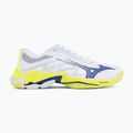 Röplabdacipő Mizuno Wave Lightning Elite white/lightning yellow/dazzling blue 2