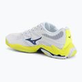 Röplabdacipő Mizuno Wave Lightning Elite white/lightning yellow/dazzling blue 3