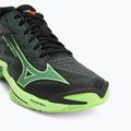 Röplabdacipő Mizuno Wave Lightning Elite black/glowing apple/mandarin orange 7
