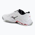 Röplabda cipő Mizuno Wave Lightning Elite white/black/fiery red 3
