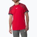 Férfi póló Mizuno Stargazer Shadow Tee fiery red