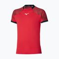 Férfi póló Mizuno Stargazer Shadow Tee fiery red 3