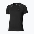 Férfi futópóló Mizuno Active DryAeroFlow Tee black 2