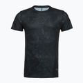Férfi futópóló  Mizuno Active DryAeroFlow Graphic black/gray