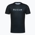 Férfi futópóló Mizuno Core Graphic Tee black