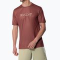 Férfi futópóló Mizuno Core Graphic TeeFérfi futópóló Mizuno Core Graphic Tee copper brown