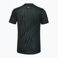 Férfi futópóló Mizuno Core Graphic Tee black/gray 2