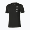 Férfi futó póló Mizuno Core Run Short Sleeve Tee black