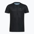 Férfi futópóló Mizuno Trail Graphic Tee black