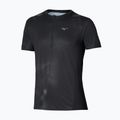 Férfi futópóló Mizuno Trail Graphic Tee black