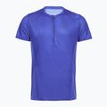 Férfi futópóló Mizuno Trail Graphic Tee dazzling blue