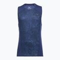 Férfi futópóló Mizuno Active DryAeroFlow Graphic Tank Top estate blue