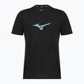 Férfi futópóló Mizuno Core Runbird Tee black