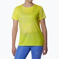 Női futópóló Mizuno Core Graphic Tee Lightning Yellow