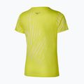 Női futópóló Mizuno Core Graphic Tee Lightning Yellow 3