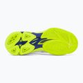 Röplabdacipő Mizuno Wave Lightning Pro Mid white/lightning yellow/dazzling blue 4