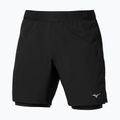 Férfi futónadrág Mizuno Core 5.5 Inches 2in1 black