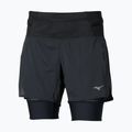 Női futóshort Mizuno Trail Multipocket 2in1 black 2