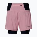 Női futónadrág Mizuno Trail Multipocket 2In1 Short rose elegance 2