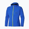 Férfi futódzseki Mizuno Trail Waterproof 20K Hooded dazzling blue