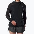 Női futókabát Mizuno Active Alpha Hooded black