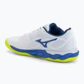 Férfi teniszcipő Mizuno Wave Enforce Court AC white/dazzling blue/lightning 3