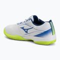 Férfi teniszcipő Mizuno Break Shot 5 CC white/dazzling blue/lightning 3