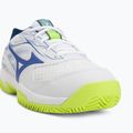 Férfi teniszcipő Mizuno Break Shot 5 CC white/dazzling blue/lightning 7